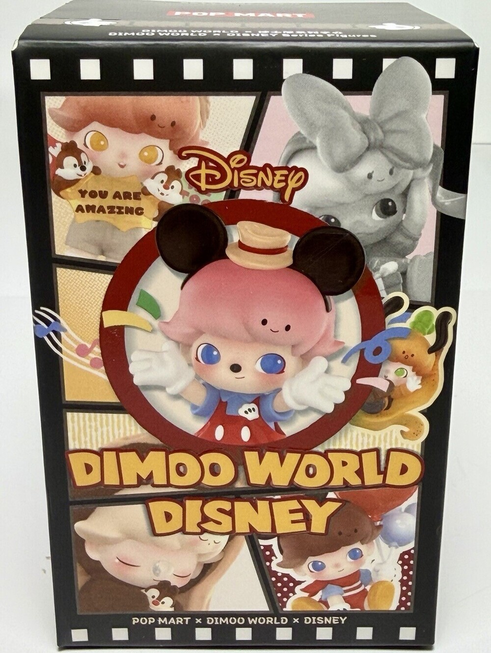 POP MART DIMOO World x Disney Series Figures Blind Box Sealed Mickey 2025